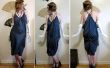 Transformer une robe de Style années 1920 mouchoir 3 foulards de soie et 3 coutures