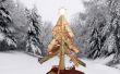 Tourner les vieux bois palettes dans un bel arbre de Noël