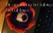 Yeux boule fleur au crochet bricolage halloween