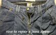 Comment réparer une tirette jeans qui ne restera pas jusqu'à