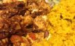Poulet Tikka Masala avec curcuma riz