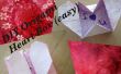BRICOLAGE coeur Origami case - Message Secret (facile
