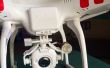 Drone (quad) recherche lumière de nuit Flying