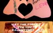 Coeur à la main et Star Wars Valentines