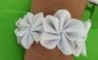 Bracelet fleur en tissu