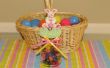Easter Bunny Candy pot argile sèche décoration d’Air