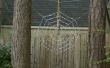 Spider Web jardin Art de perles