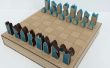 Laser moderne coupe Chess Set