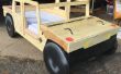 Humvee Toddler Bed avec coffre à jouets