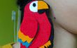 Bijoux DIY : Boucles d’oreilles feutre Parrot