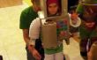 Costume de Robot enfant avec effets sonores, détecteur de Candy et plus