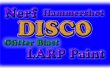 Nerf Hammershot Blaster Disco Glitter Blast LARP peinture