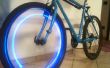Bleu LED vélo roue