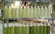 Un bioréacteur d’algues de bouteilles d’eau recyclées