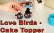 Comment faire un sucre pâte Fondant Love Birds Cake Topper