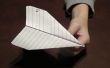 Comment faire de l’avion en papier « Minotaure »