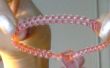 Bracelet en plastique dentelle : fermeture à glissière