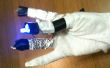 Cyborg peinture lumière gants !  (un simple interrupteur de LED) 