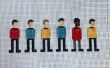 Point de croix Star Trek : L’originale série équipage