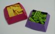 Boîte de bonbons plat Origami