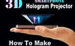 Comment faire le Smartphone 3D hologramme projecteur (simple)