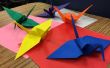 Origami - grue de paix