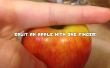Diviser une pomme avec un seul doigt ! 