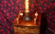 Vintage lampe Steampunk