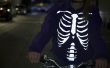 BRICOLAGE réfléchissant Sweatshirt cyclisme - squelette et démon japonais