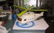 Gâteau d’anniversaire en hélicoptère