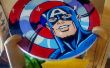 Cool Marvel Heroes peint table enfants