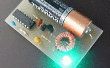 10 clignotant LED an + carte de circuit imprimé