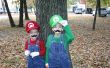 Costumes de Mario Bros avec effets sonores