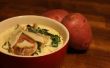 Soupe toscane avec pommes de terre rouges, saucisse italienne, & Kale