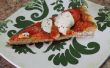 Italienne de tomates Roma et Mozzarella grillé Pizza ! 