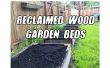 Porté des lits de jardin (et plus!) de bois récupéré