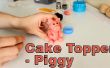 Comment faire un sucre pâte Fondant porc Cake Topper