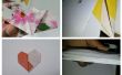 Bricolage 4 mignon, facile et rapide papier origami/école d’alimentation/simple craft