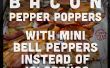 Mini poivron Baaaacon Poppers (sans Gluten) (Jalapeño gratuit)