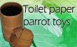 Rouleau de papier de toilette jouet perroquet