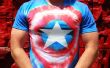 Captain America Tie Dye Vengeurs Shirt