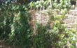 Tissent une clôture d’intimité de bambou