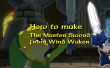 Foamboard Master Sword (non alimentés) de la légende de Zelda Windwaker
