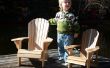 Les chaises Adirondack enfant taille