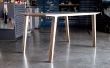 Sillage de Table (expériences en aluminium et contreplaqué stratification)