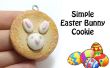 Tutoriel : Easter Bunny Cookie - argile polymère