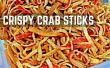 BÂTONNETS de crabe croustillant (Filament crabe bâtonnets collations)