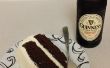 Gâteau au chocolat de Guinness avec glaçage à la crème irlandaise
