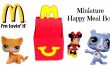 McDonalds miniature boîte de Happy Meal & Toy