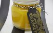 BRICOLAGE : bougie de cire d’abeille Mason Jar